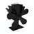 YL602 5-Blade High Temperature Metal Heat Powered Fireplace Stove Fan (Black) YL602 5-Blade High Temperature Metal Heat Powered Fireplace Stove Fan (Black)