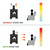 YL602 5-Blade High Temperature Metal Heat Powered Fireplace Stove Fan (Black) YL602 5-Blade High Temperature Metal Heat Powered Fireplace Stove Fan (Black)
