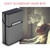 Aluminum Cigar Cigarette Case Tobacco Holder Pocket Box Storage Container Smoking Set(Blue)