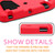 For iPad 4/3/2 Sparrow Style EVA Material Children Shockproof Casing Shell(Red)