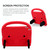 For iPad 10.2 Sparrow Style EVA Material Children Shockproof Casing Shell(Red)