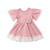 Girls Lace Princess Dress Trumpet Sleeve Three-dimensional Flower Dress, Kid size:130cm(Pink) Girls Lace Princess Dress Trumpet Sleeve Three-dimensional Flower Dress, Kid size:130cm(Pink)