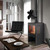 YL-105 4-Blade Aluminum Heat Powered Fireplace Stove Fan(Grey)