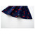 Summer Girls Cherry Pattern Sleeveless Dress, Kid Size:130cm(Navy Blue)