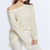 Women Knitwear Turtleneck Sweater, Size: S(White) Women Knitwear Turtleneck Sweater, Size: S(White)