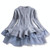 Winter Girls Knit Long Sleeve Sweater Organza Dress Evening Dress, Size:120cm(Grey)