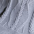 Winter Girls Knit Long Sleeve Sweater Organza Dress Evening Dress, Size:120cm(Grey)