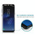 25 PCS For Galaxy S8 Plus / G9550 0.3mm 9H Surface Hardness 3D Curved Silk-screen Full Screen Tempered Glass Screen Protector (Black)