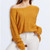 Women Knitwear Turtleneck Sweater, Size: S(Yellow) Women Knitwear Turtleneck Sweater, Size: S(Yellow)