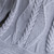 Winter Girls Knit Long Sleeve Sweater Organza Dress Evening Dress, Size:140cm(Grey)