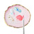 Nail Palettes Resin Agate Pieces Nail Painting Palette Decoration Storage Tray(Pink)
