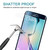 25 PCS For Galaxy S6 Edge 0.3mm 9H Surface Hardness 3D Curved Full Screen Cover Explosion-proof Tempered Glass Film (Transparent)
