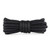5 Pairs Bold Round Sneakers Casual Shoes Rope, Length:140cm(Black)