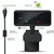 HXSJ S3 500W 1080P Adjustable 180 Degree HD Automatic Focus PC Camera with Microphone(Black)