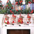 Mini Christmas Stockings Gift Bags Christmas Decorations for Home Festival Party(Snowman Style)