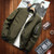 Men Casual Fashion Jacket (Color:Green Size:L)