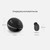 A10 TWS Space Capsule Shape Wireless Bluetooth Earphone with Magnetic Charging Box & Lanyard, Support HD Call & Automatic Pairing Bluetooth(Black White)