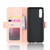 For Galaxy A70s Wallet Style Skin Feel Calf Pattern Leather Case with Separate Card Slot(Pink)