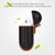 Colour-matching Flip-over Leather Earphones Shockproof Protective Case for Apple AirPods 1 / 2(Coffee)