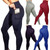 Yoga Pants With Pockets Women Sport Leggings Jogging Workout Running Leggings Stretch High Elastic Gym Tights Women Legging L, Size:L (Gray) Yoga Pants With Pockets Women Sport Leggings Jogging Workout Running Leggings Stretch High Elastic Gym Tights Women Legging L, Size:L (Gray)