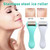 3 PCS Facial Massager Beauty Instrument Stainless Steel Ice Roller Lift Firming Face  Skin Care Face(Blue)