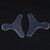 5 Pairs Silicone T-shaped Invisible Insole Wear-resistant High-heeled Stickers