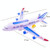 Model Airplane Toys Electric Flash Music Plane Kids Toy DIY Aircraft Gift