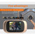 DD1 Smart Electronic Cat Eye Camera Doorbell with 2.8 inch LCD Screen, Support Infrared Night Vision(Silver)