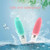 CNaier AE-8381 Household Waterproof Vibration Silicone Electric Massage Bath Body Brush (Pink)