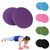 E90 Round Yoga Support Cushion Balance Protection Cushion, Diameter: 17.5cm(Black)