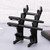 Pen Holders Makeup Brush Eyeshadow Pencil Pen Display Stand 6 Rooms Rack Desk Organizer Stationery(Clear)