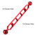 PULUZ 11.0 inch 27.9cm Aluminum Alloy Dual Balls Arm, Ball Diameter: 25mm(Red)