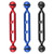 PULUZ 7.0 inch 17.7cm Aluminum Alloy Dual Balls Arm, Ball Diameter: 25mm(Blue)