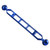 PULUZ 11.0 inch 27.9cm Aluminum Alloy Dual Balls Arm, Ball Diameter: 25mm(Blue)