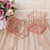 Rose Gold Metal Pen Holder Box Case Iron Art Receiving Basket Desk Stationery Office School Desk Supplies(Round)