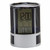 Desk Mesh Pen Pencil Holder Perpetual Calendar Office Supplies Multifunctional Digital LED Pens Storage Box(Black)