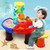Outdoor Sandy Beach Table Toys Set for Kids(Dolphin and Round Table)