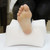 Nail Art Hand Rest Cushion Pillow Soft PU Leather Foot Hand Holder Manicure Nail Art Equipment(Black)