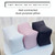 Nail Art Hand Rest Cushion Pillow Soft PU Leather Foot Hand Holder Manicure Nail Art Equipment(Black)