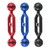 PULUZ 5.0 inch 12.6cm Aluminum Alloy Dual Balls Arm, Ball Diameter: 25mm(Blue)