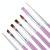 3 PCS Nail Brush Set Pink Handle UV Gel Lacquer Acrylic Painting Liner Pen Cuticle Remover Manicure Nail Art Tool