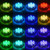 RGB Diving Knob Aquarium Waterproof Light Underwater Submersible Lamp