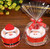 Christmas Creative Cake Towel Gift Washcloth Christmas Cute Towel Presents(Santa Claus)