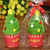 Christmas Creative Cake Towel Gift Washcloth Christmas Cute Towel Presents(Santa Claus)