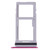 SIM Card Tray + SIM Card Tray / Micro SD Card Tray for LG G7 ThinQ G710 G710EM G710PM G710VMP G710ULM (Purplish Red) SIM Card Tray + SIM Card Tray / Micro SD Card Tray for LG G7 ThinQ G710 G710EM G710PM G710VMP G710ULM (Purplish Red)