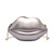 Sexy Lips Style Fashion PU Ladies Clutch Bag Chain Purse Shoulder Bag Handbag Women Crossbody Mini Messenger Bag(Silver)
