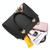 Fashion Women Tassel PU Leather Embroidery Crossbody Bag Shoulder Bag Simple Style Hand Bags(gray)
