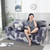 Sofa Covers all-inclusive Slip-resistant Sectional Elastic Full Couch Cover Sofa Cover and Pillow Case, Specification:Three Seat + 2 pcs Pillow Case(Simple and Elegant)