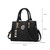 Embroidery Messenger Bags Women Leather Handbags  Bags for Women Hand Bag(Gray)