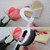 2 PCS Home Decoration Creative Personality English Letters Acrylic Mirror 3D DIY Wall Stickers(V)